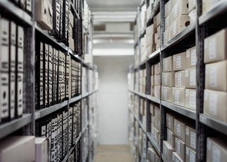 Archive, boxes, shelf — Forex Risk Management Tools to Protect Capital and Control Trading Exposure