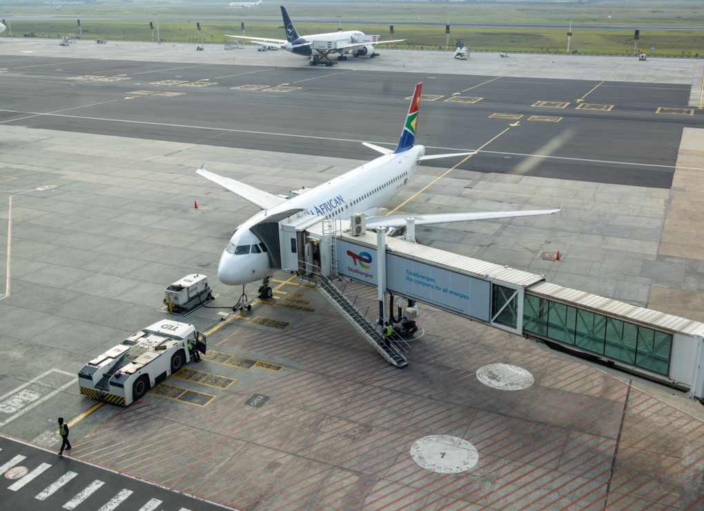 international flights South Africa