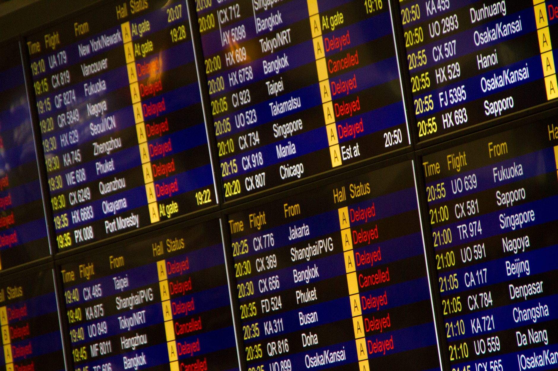 Riyadh Airport flight cancellations